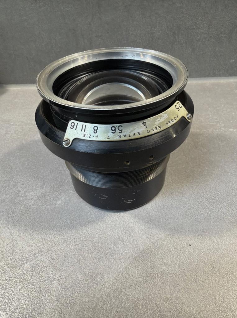 Kodak Aero Ektar 7” 178mm F 2.5, Ophalen of Verzenden, Gebruikt, Telelens