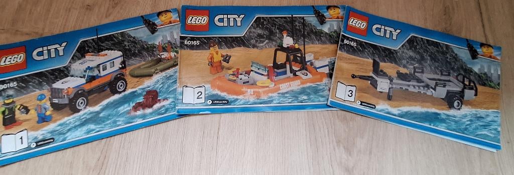 LEGO CITY -  L'unité d'intervention en 4x4 (60165), Ophalen of Verzenden, Zo goed als nieuw, Complete set, Lego