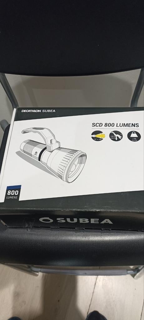 Subea duiklamp 800lummen, Caravans en Kamperen, Koelboxen, Ophalen of Verzenden