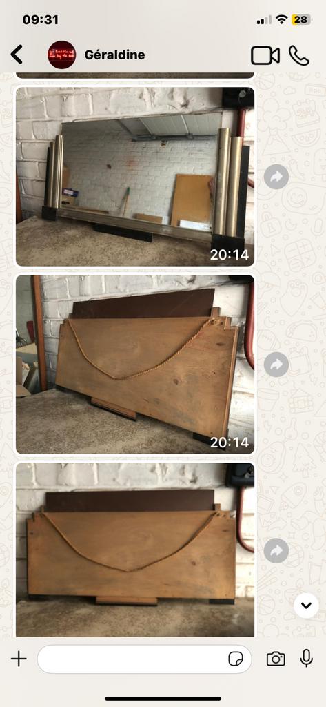 Petit miroir, Antiquités & Art, Enlèvement