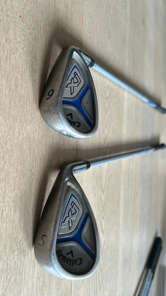 Losse golfclubs + zak, Sport en Fitness, Golf, Ophalen, Gebruikt, Club, Overige merken