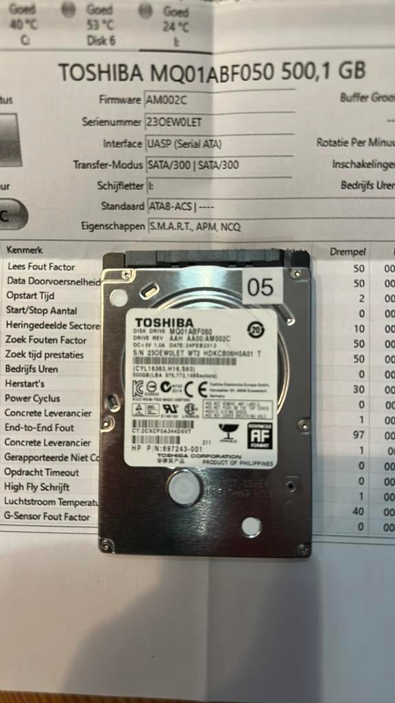 Meerdere interne harde schijven – 300GB t/m 4TB – getest, Computers en Software, Harde schijven, Zo goed als nieuw, Desktop, Intern