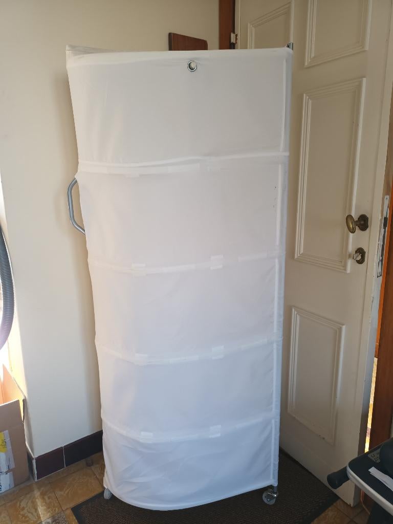 mobiele kleerkast, Huis en Inrichting, Kasten | Kleerkasten, Ophalen, Overige materialen, Gebruikt, 50 tot 100 cm