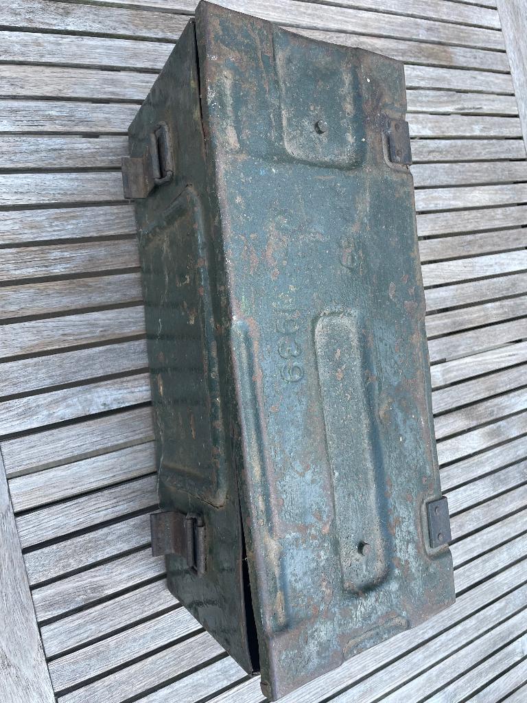 Boîte à munitions de la Seconde Guerre mondiale 1939, Collections, Enlèvement ou Envoi