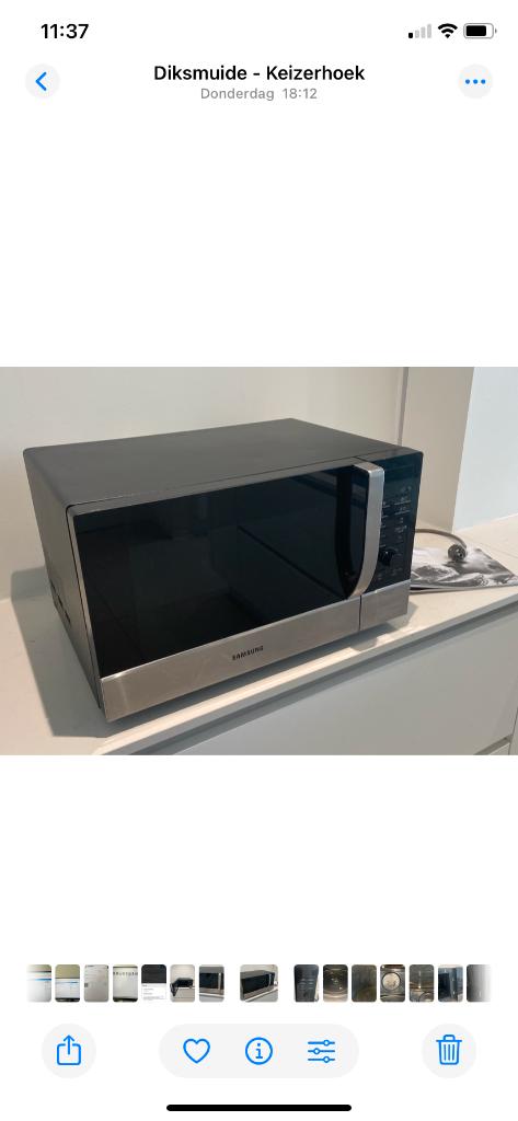 Four à micro-ondes SAMSUNG, Enlèvement, Utilisé, 45 à 60 cm, Four