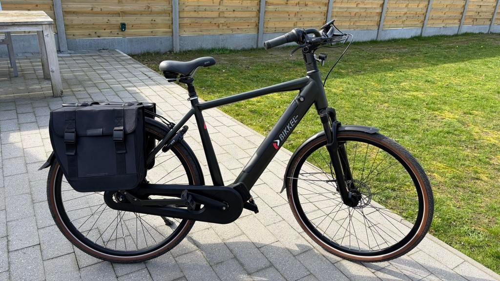 Elektrische fiets Bikkel Leva, Fietsen en Brommers, Versnellingen, Zo goed als nieuw, 53 tot 57 cm, Ophalen