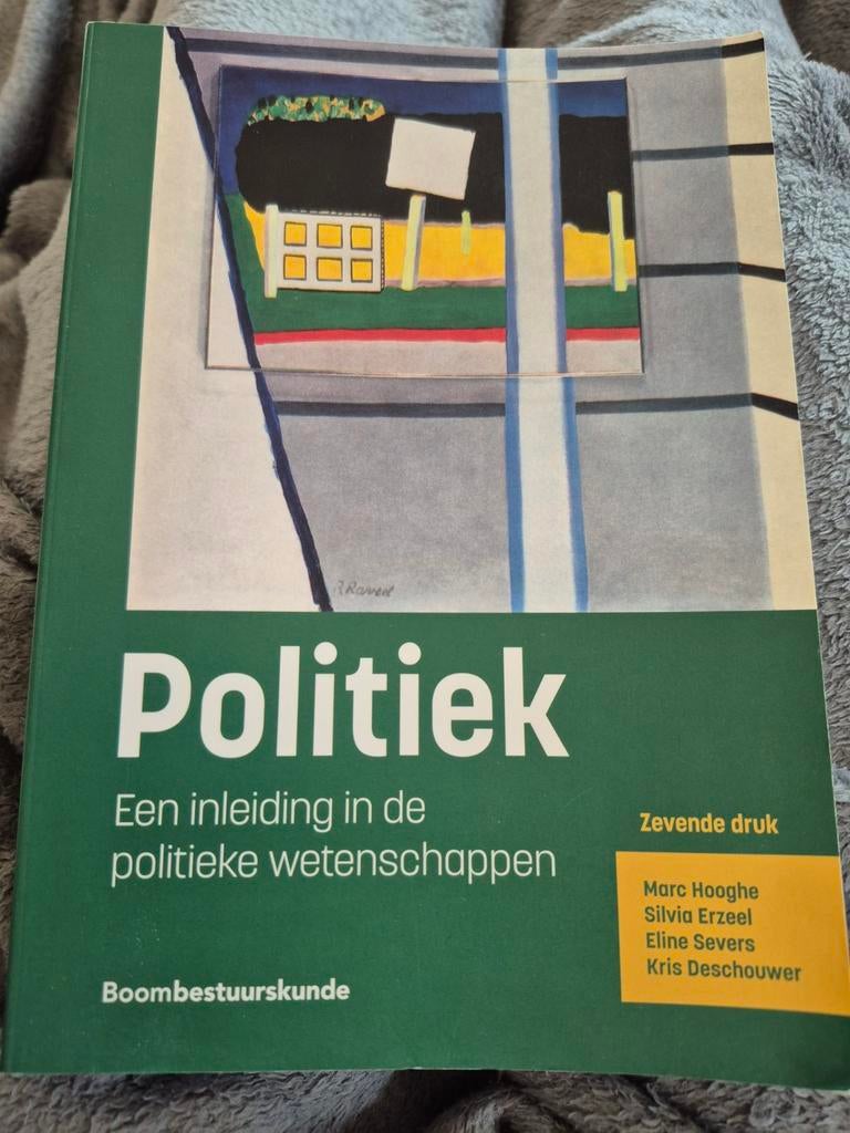 Politiek - inleiding in de politieke wetenschappen, Ophalen of Verzenden, Marc Hooghe; Kris Deschouwer; Silvia Erzeel; Eline Severs
