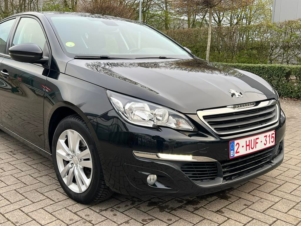 Peugeot 308 1.6 HDi 2013 – 238.600 km – Topstaat, Euro 5, Zwart, Bedrijf, 5 deurs