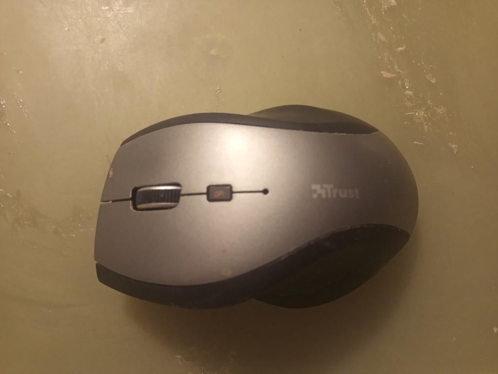 Trust draadloze muis, Computers en Software, Muizen, Rechtshandig, Muis, Gebruikt, Ophalen of Verzenden