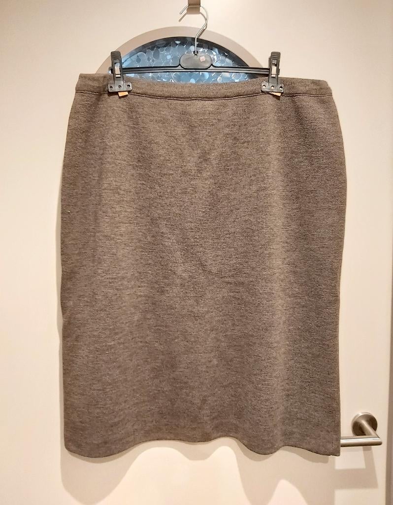 rok mt 52/54, Devernois, 60% wol, Vêtements | Femmes, Grandes tailles, Comme neuf, Jupe, Brun, Enlèvement ou Envoi