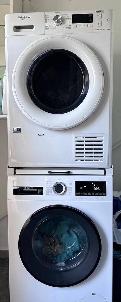 Uitschuifbaar plateau voor was/droogkast – weinig gebruikt, Moins de 4 kg, Enlèvement, Comme neuf