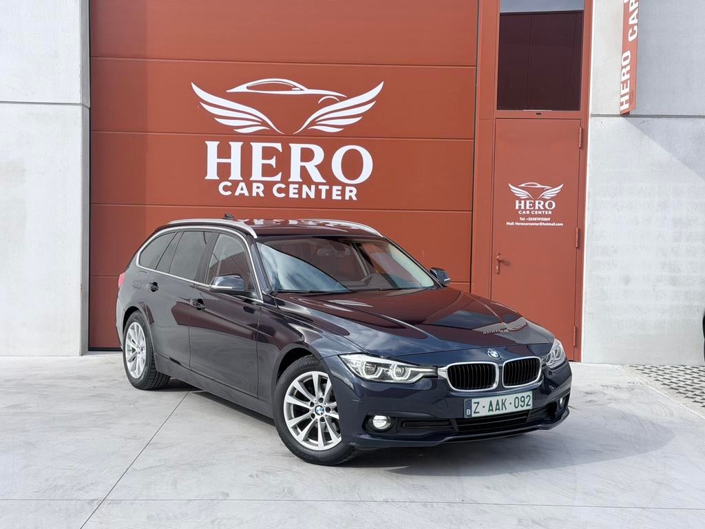 BMW 316d Facelift Touring 2017 Euro 6b !, Auto's, Achterwielaandrijving, 4 cilinders, Blauw, Leder