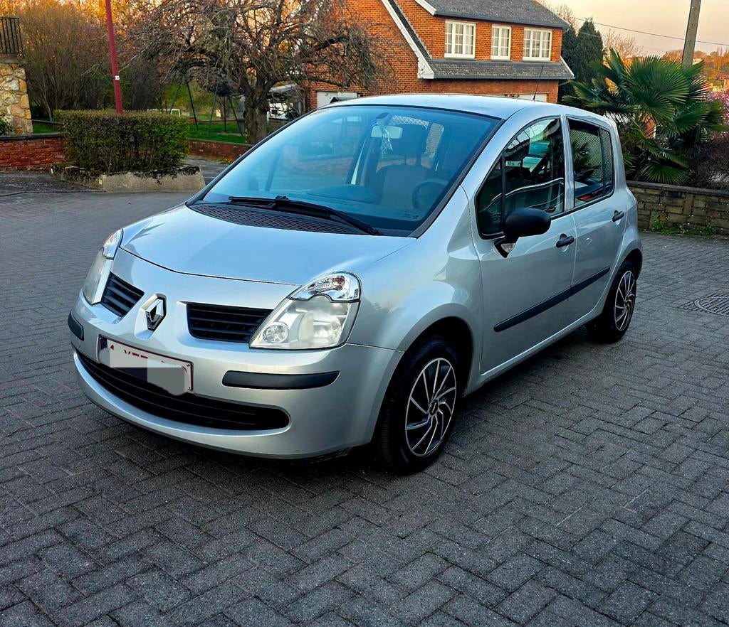Renault Modus 1.5 dCi – Euro 4 – carnet d'entretien complet, Autos, Argent ou Gris, Achat, Boîte manuelle, Noir