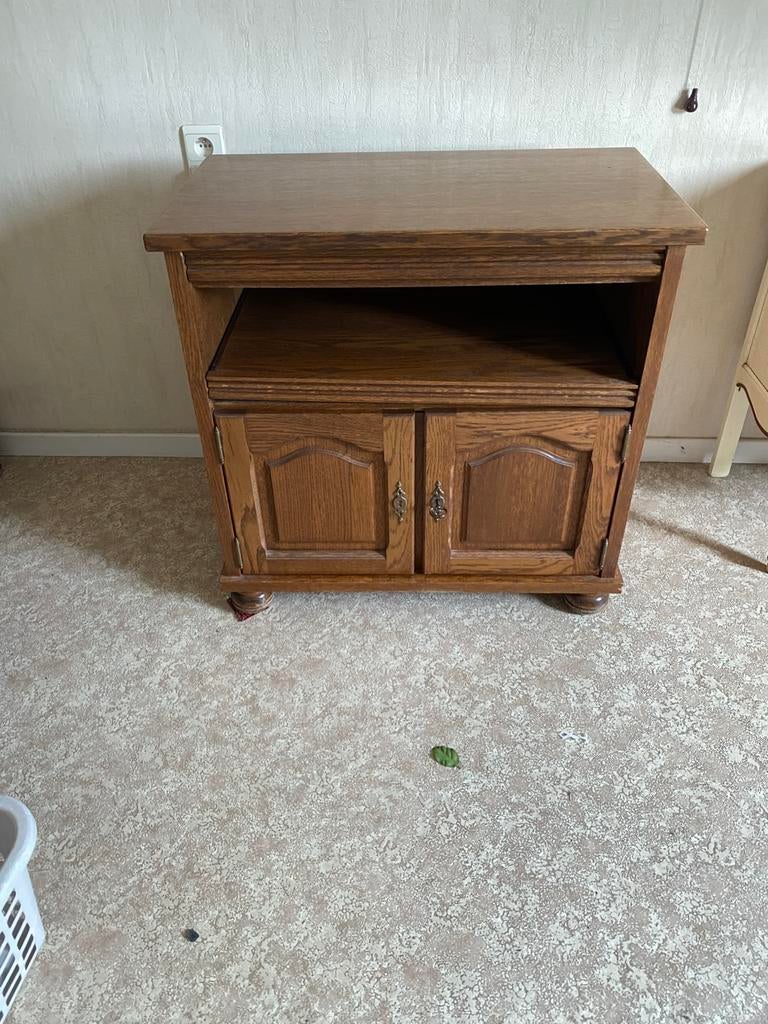 Table TV avec petit meuble, Maison & Meubles, Enlèvement, Comme neuf