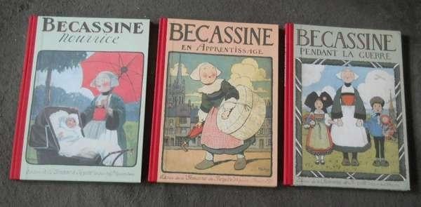 3 albums de Bécassine, Plusieurs BD, Enlèvement ou Envoi, Utilisé