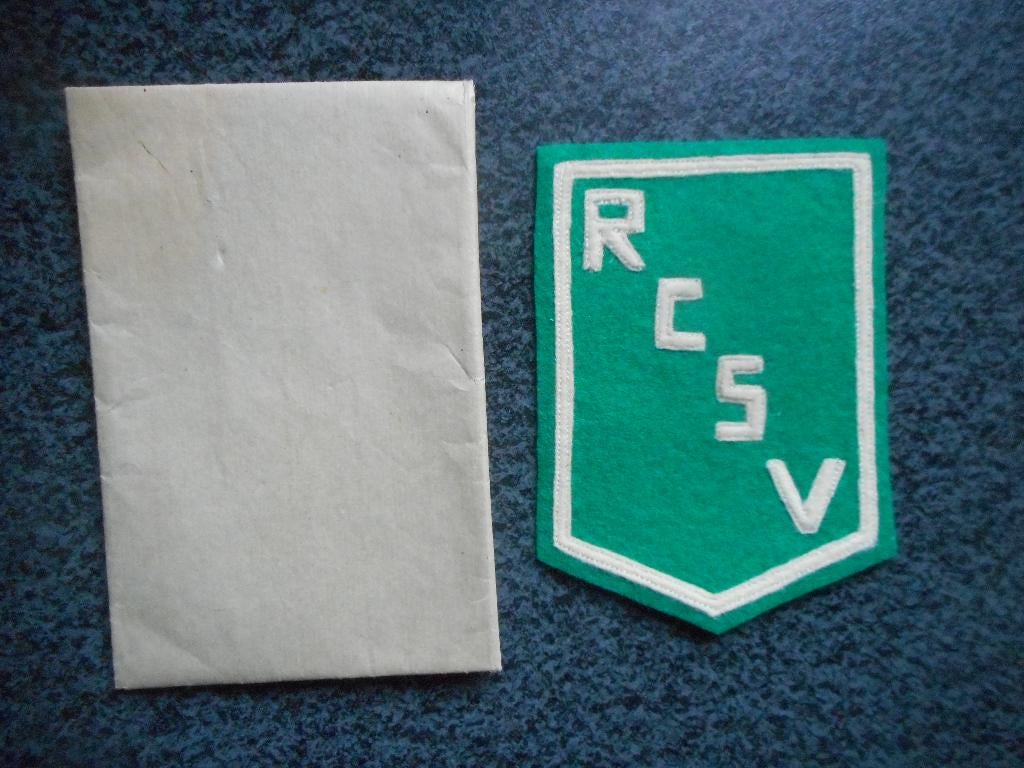 ancien écusson badge RSC VERVIERS football club + emballage, Verzamelen, Sportartikelen en Voetbal, Verzenden