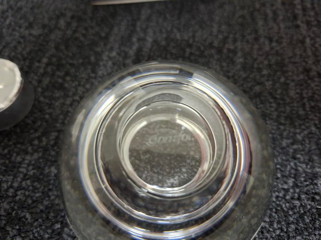 Photophore en Cristal Orrefors, Antiquités & Art, Cristal