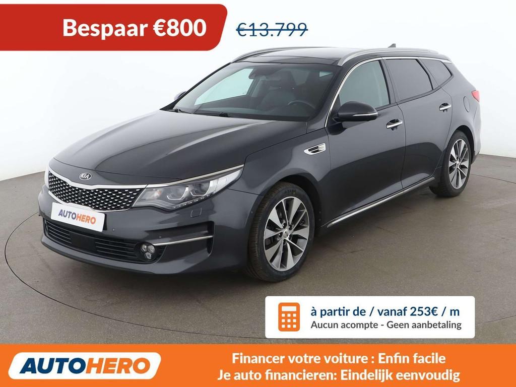 Kia Optima 1.7 CRDi Business Class (bj 2019, automaat), Auto's, Kia, Gebruikt, 1685 cc, Optima, https://public.car-pass.be/vhr/179113aa-4c4c-4308-8410-625e856623c3