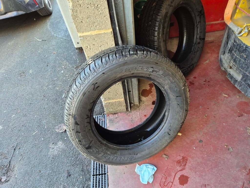 2 Pneus 265/65R18 110H H/T, Enlèvement