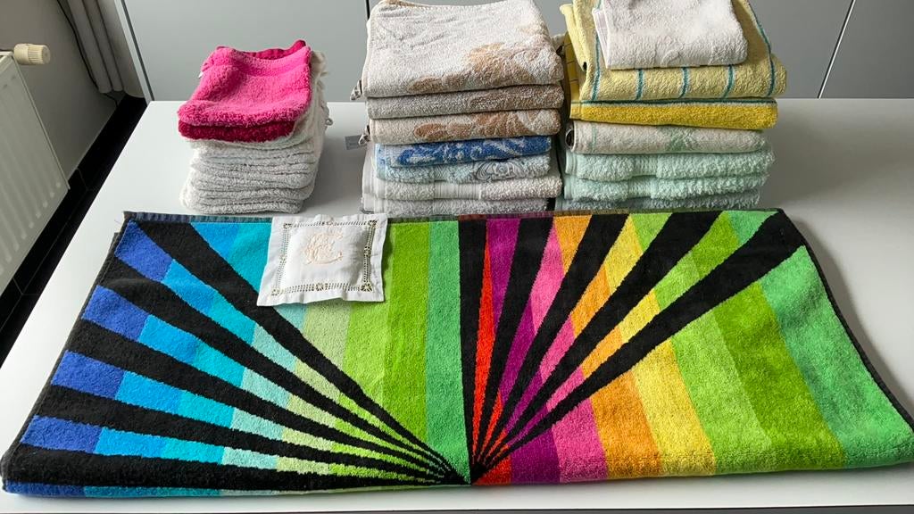 Handdoeken, washandjes 5 € alles samen, Ophalen, Gebruikt, Wit, Gastendoekje