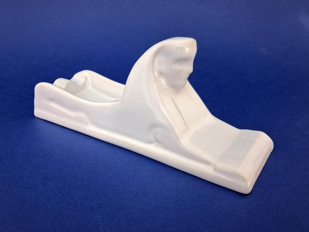 Cendrier blanc Sphinx Maastricht, Antiquités & Art, Enlèvement ou Envoi