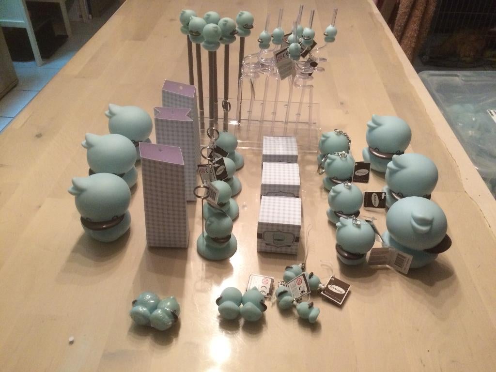 Eendje design duck lichtblauw van BB collectie UITVERKOOP, Ophalen of Verzenden, Nieuw, Kraamcadeau