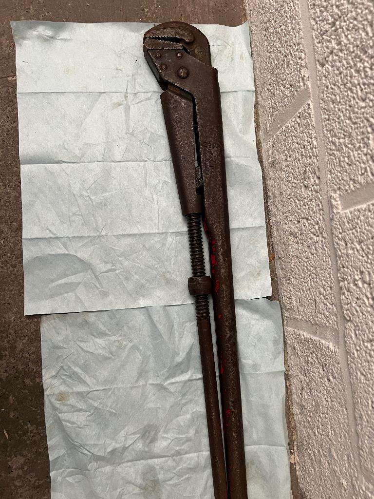 Bahco 144 Pijptang - Made in Sweden, Doe-het-zelf en Bouw, Gereedschap | Handgereedschap, Gebruikt, Ophalen of Verzenden