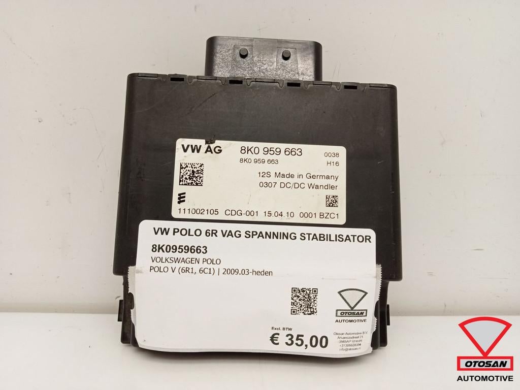 Stabilisateur de suspension VAG VW Polo 6R 8K0959663, Volkswagen, Volkswagen AG, Vw@volkswagen.de, Utilisé