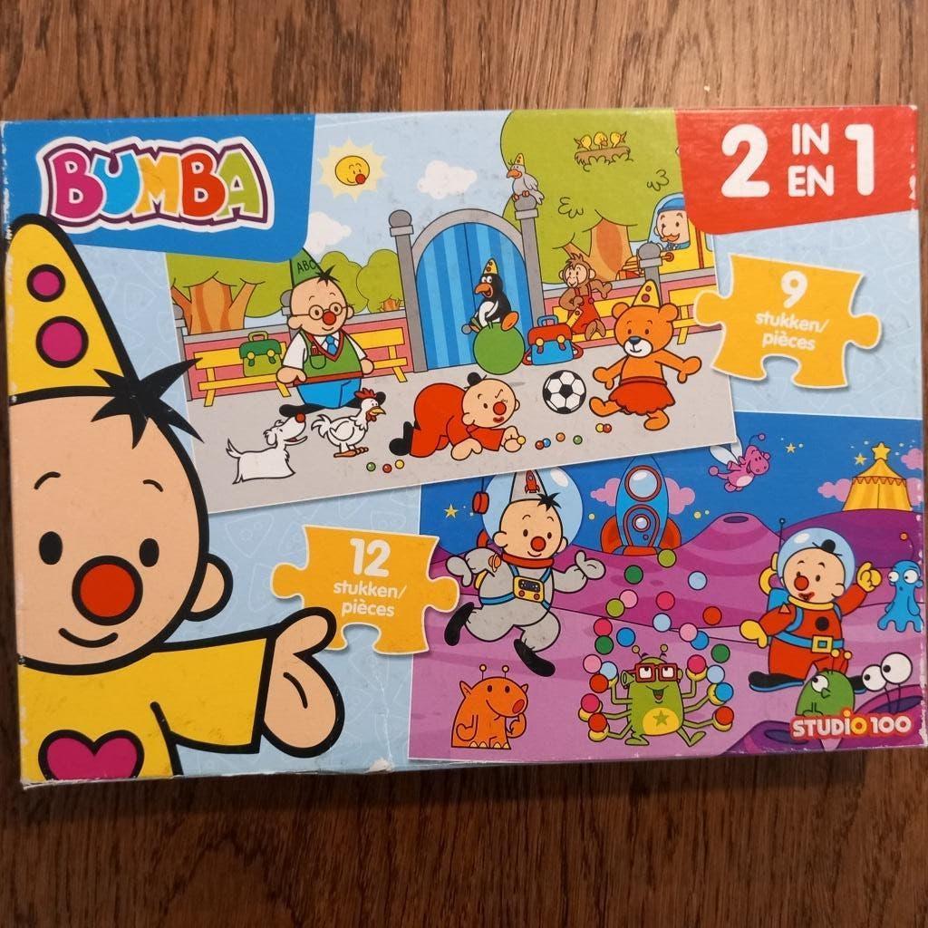 Bumba 2 in 1 puzzel, Kinderen en Baby's, Speelgoed | Kinderpuzzels, Ophalen, Minder dan 10 stukjes, Gebruikt, 6 maanden tot 2 jaar