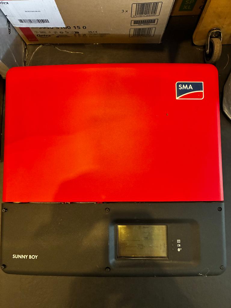 Omvormer SMA, Ophalen, Gebruikt