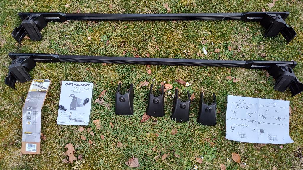 Dakdragers Alhambra/BMW 5/Corolla Berlina/VW Golf Plus, Autos : Divers, Porte-bagages, Enlèvement, Utilisé