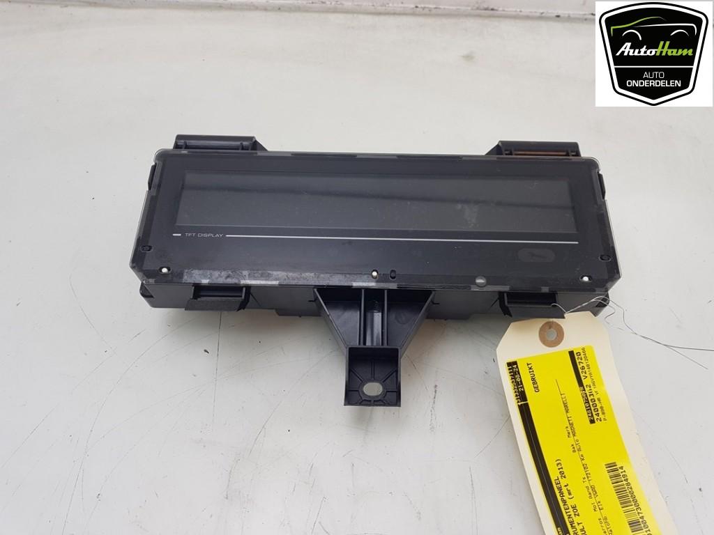 INSTRUMENTS DE BORD Renault Zoé (AG) (5550022204), Utilisé, Renault