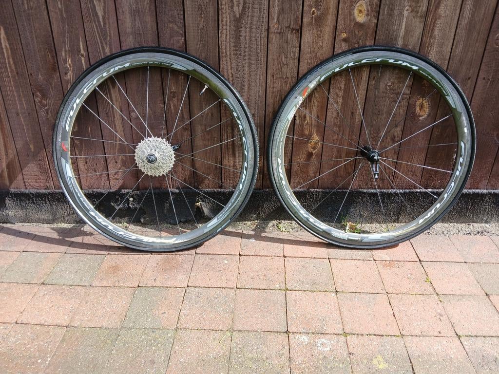 Wielset Fulcrum Racing Quattro, Fietsen en Brommers, Ophalen, Carbon, 28 inch