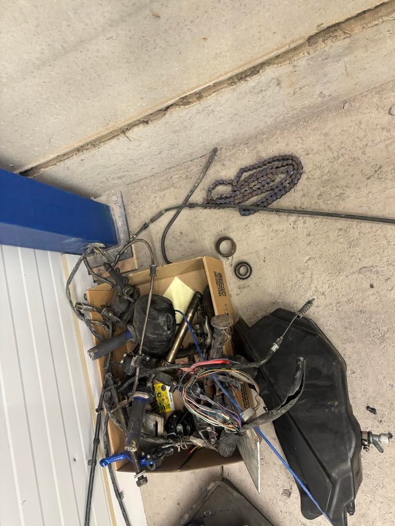 Lot de pieces am6 yamaha dt, Motos, Enlèvement