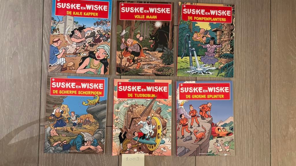 Suske en Wiske (dd 2009), Boeken, Ophalen