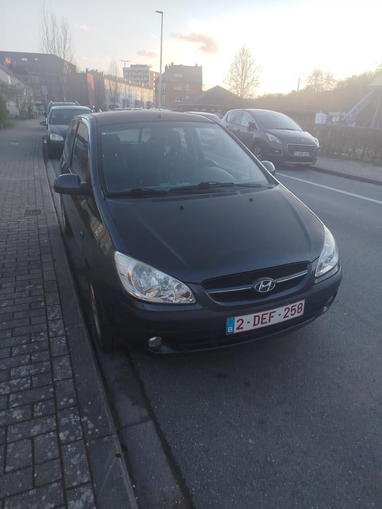 A vendre dans l'état, hyundai getz 1.5 CRDi de 2007, Auto's, Voorwielaandrijving, Stof, 4 cilinders, Blauw