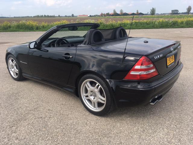 Mercedes SLK 32 AMG, Rappe cabriolet., Autos, Cuir, Achat, 6 cylindres, Automatique