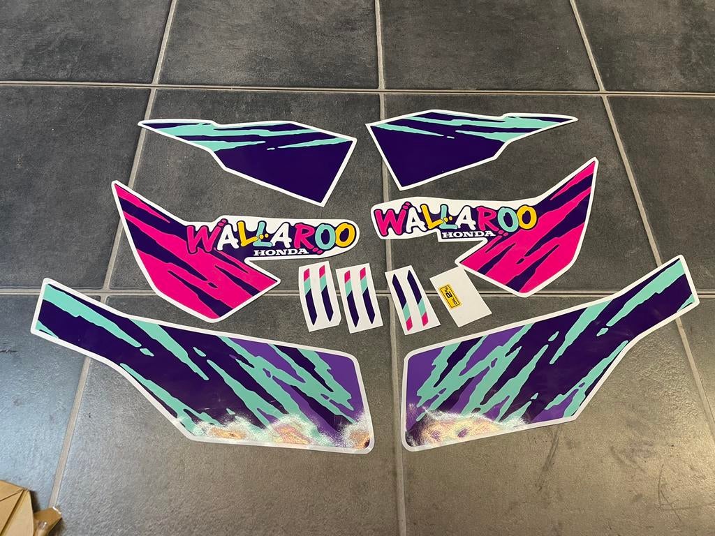 Honda wallaroo sticker, Fietsen en Brommers, Brommeronderdelen | Algemeen, Ophalen of Verzenden