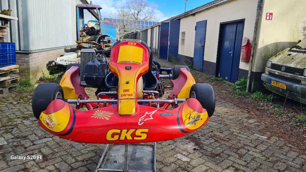 Te koop  birel met rotax max senior, Enlèvement, Comme neuf, Kart