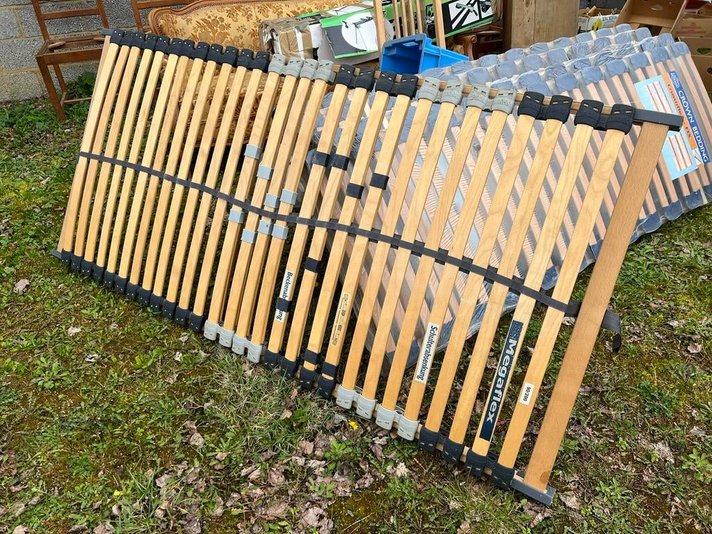 Sommier Megaflex, Maison & Meubles, Chambre à coucher | Matelas & Sommiers, 90 cm, Comme neuf, Enlèvement, Sommier