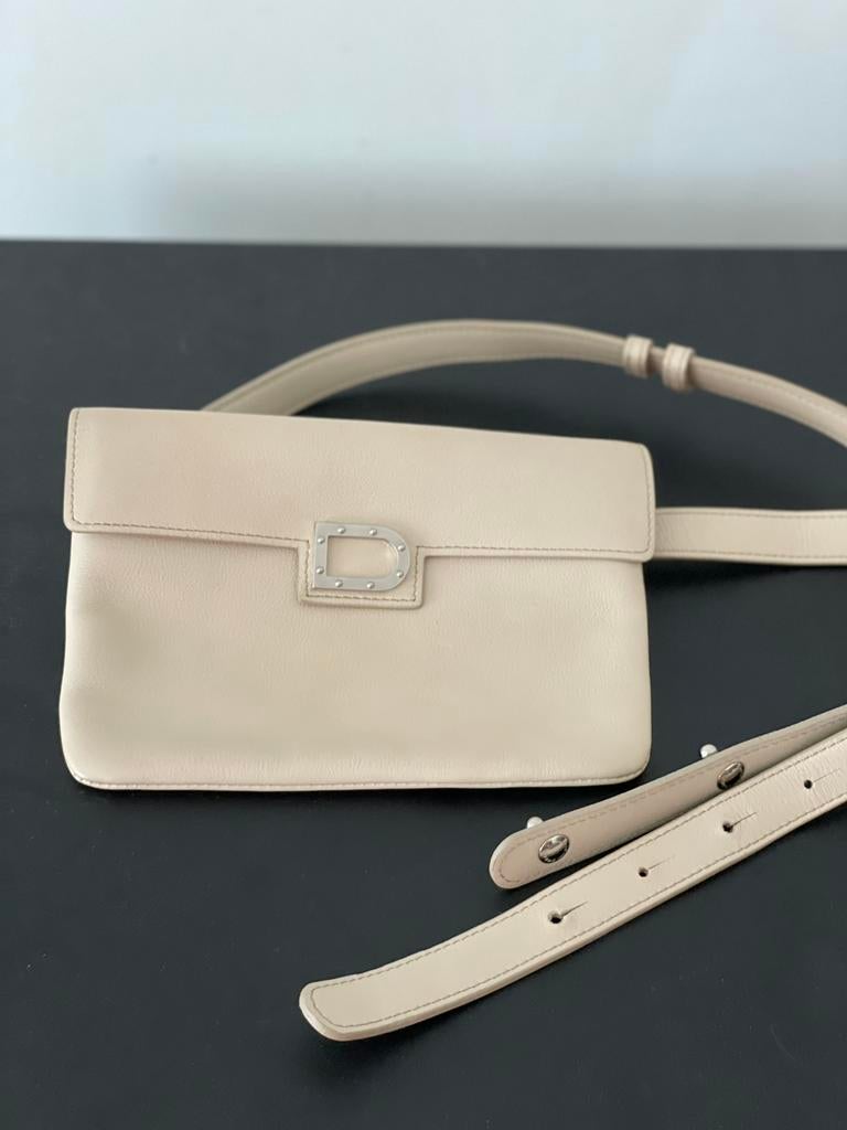 Sac à taille Delvaux beige, Enlèvement ou Envoi, Comme neuf, Beige