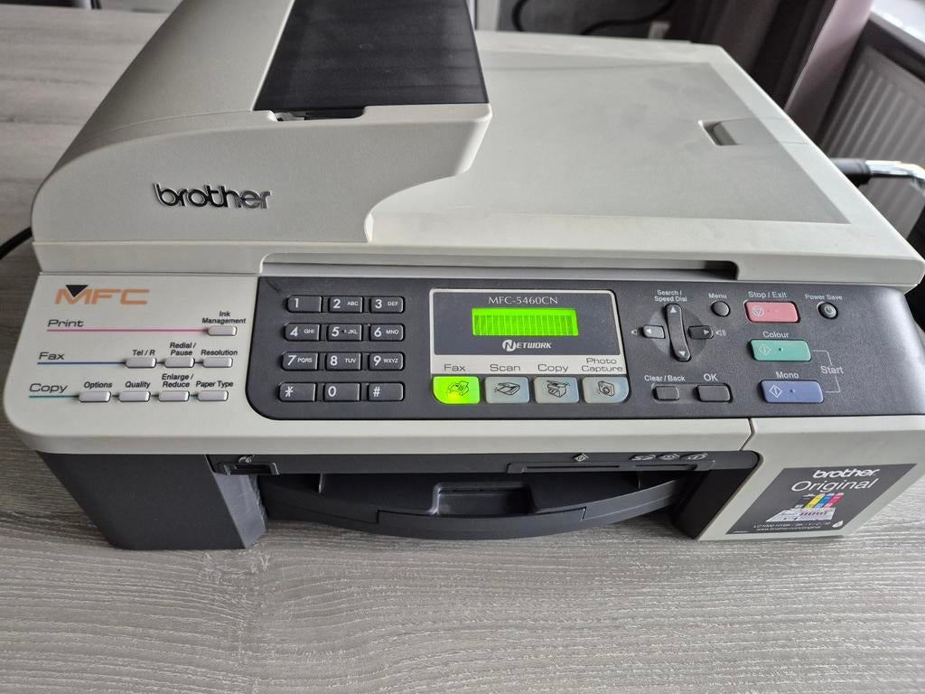 Fax printer.  Brother MFC-5460CN, Telecommunicatie, Faxen, Ophalen, Fax