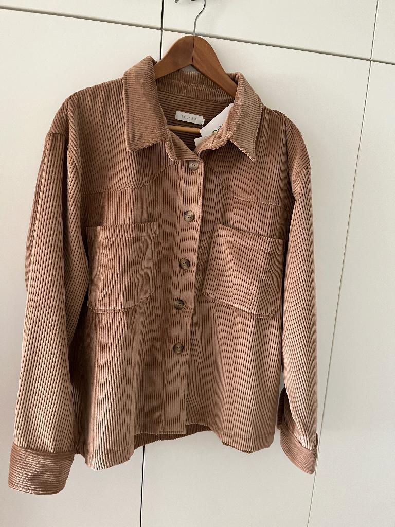 Bel & Bo, vest in velours maat 48, Kleding | Dames, Bruin, Nieuw, Ophalen of Verzenden, Jasje