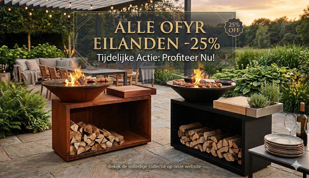 -25% op alle ofyr eilanden - tot einde voorraad, Enlèvement ou Envoi, Neuf, Ofyr