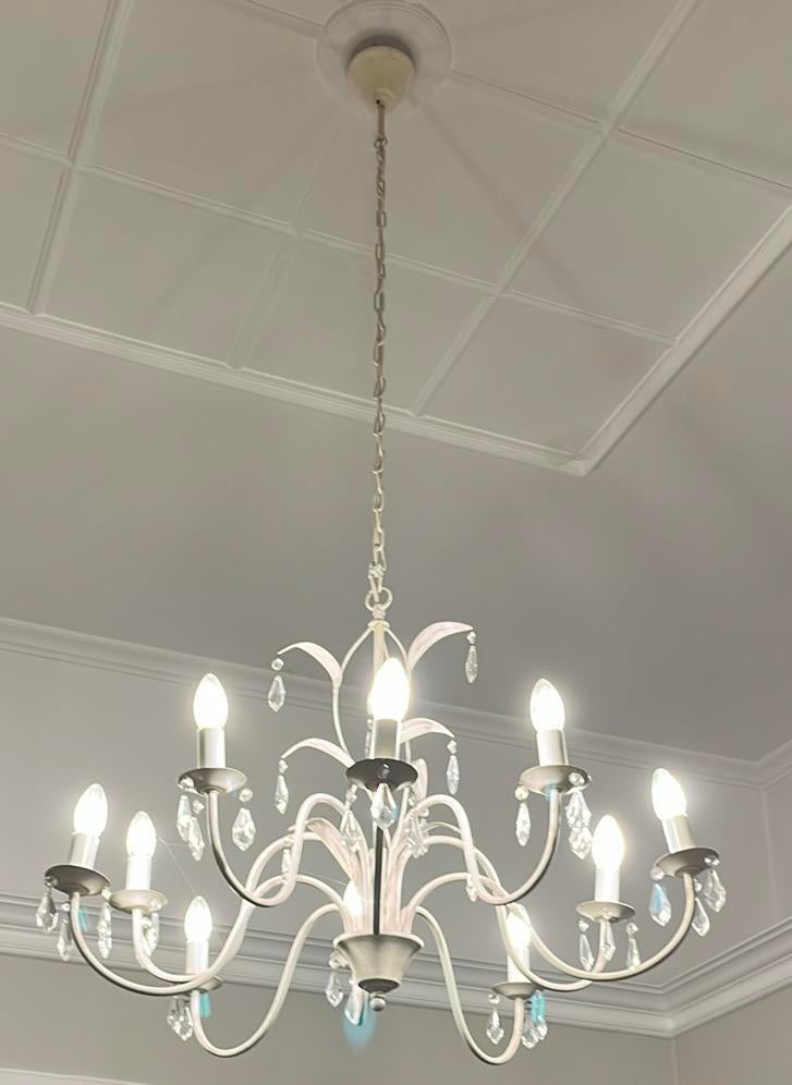 Lustre blanc rural, Enlèvement, Comme neuf