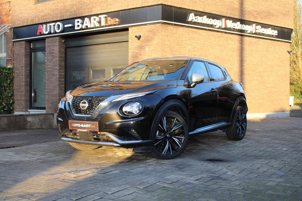Nissan Juke (bj 2023), Auto's, Voorwielaandrijving, Gebruikt, Zwart, Bedrijf