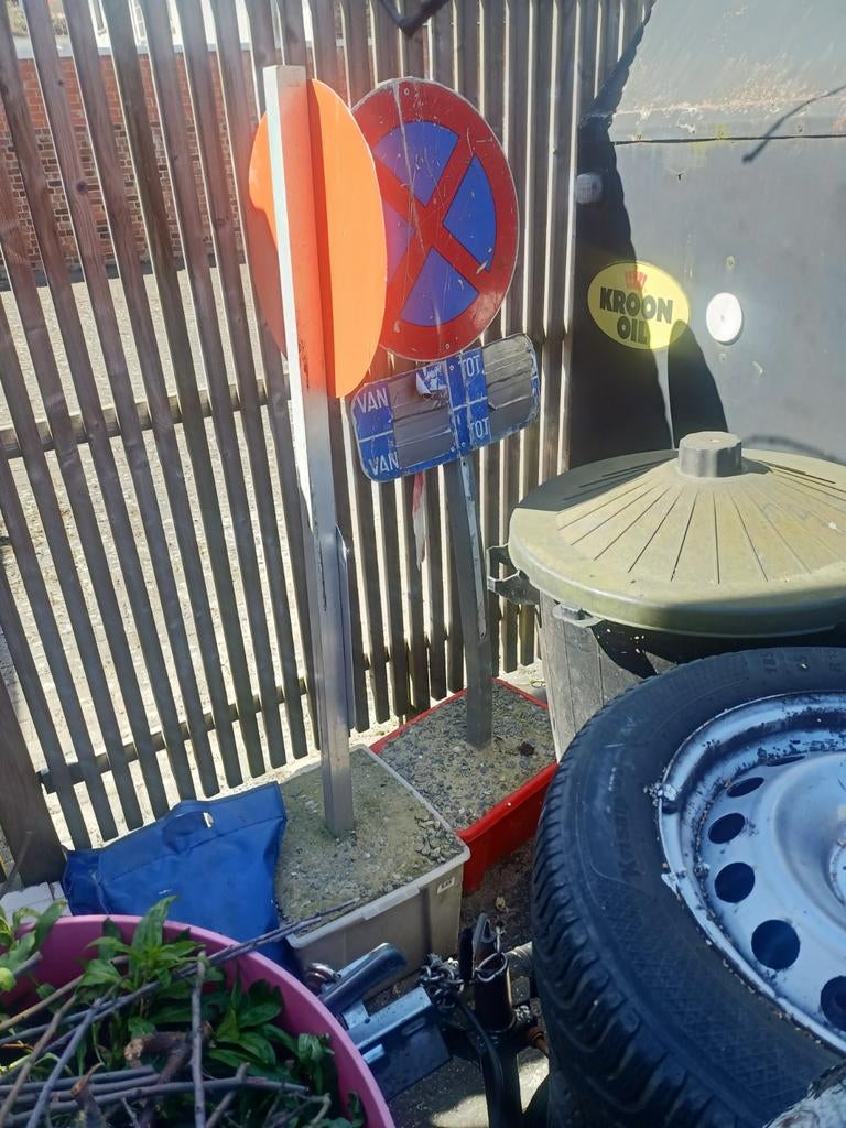 Interdiction de stationnement, panneau de signalisation lors, Enlèvement ou Envoi