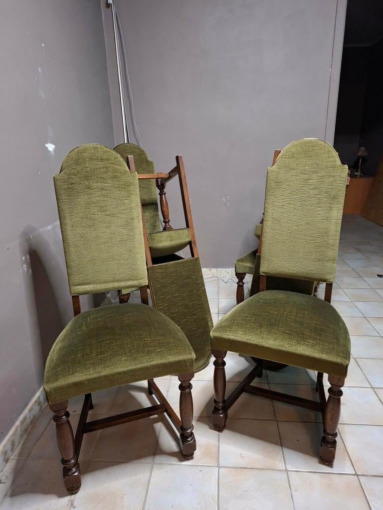 6 mooie degelijke stoelen, Huis en Inrichting, Stoelen, Ophalen, Zo goed als nieuw, Vijf, Zes of meer stoelen