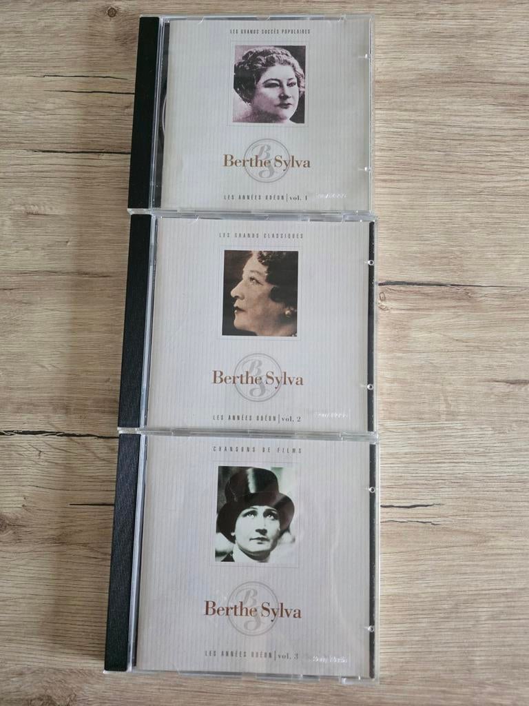Collection 3 cds Berthe Sylva, Enlèvement, Utilisé