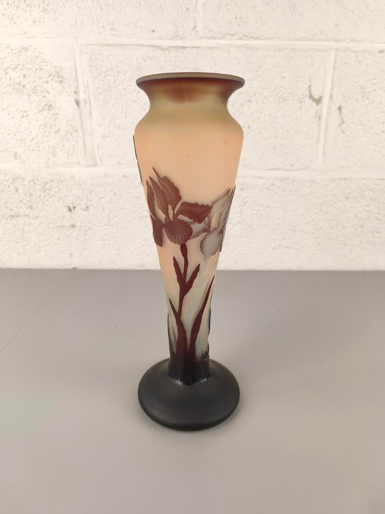 Art nouveau cameo vaas La Rochère, Ophalen of Verzenden